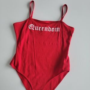 Red Bodysuit